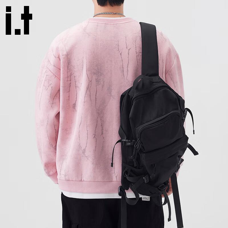 :CHOCOOLATE Tie-Dye Casual Men's Sweatshirt
