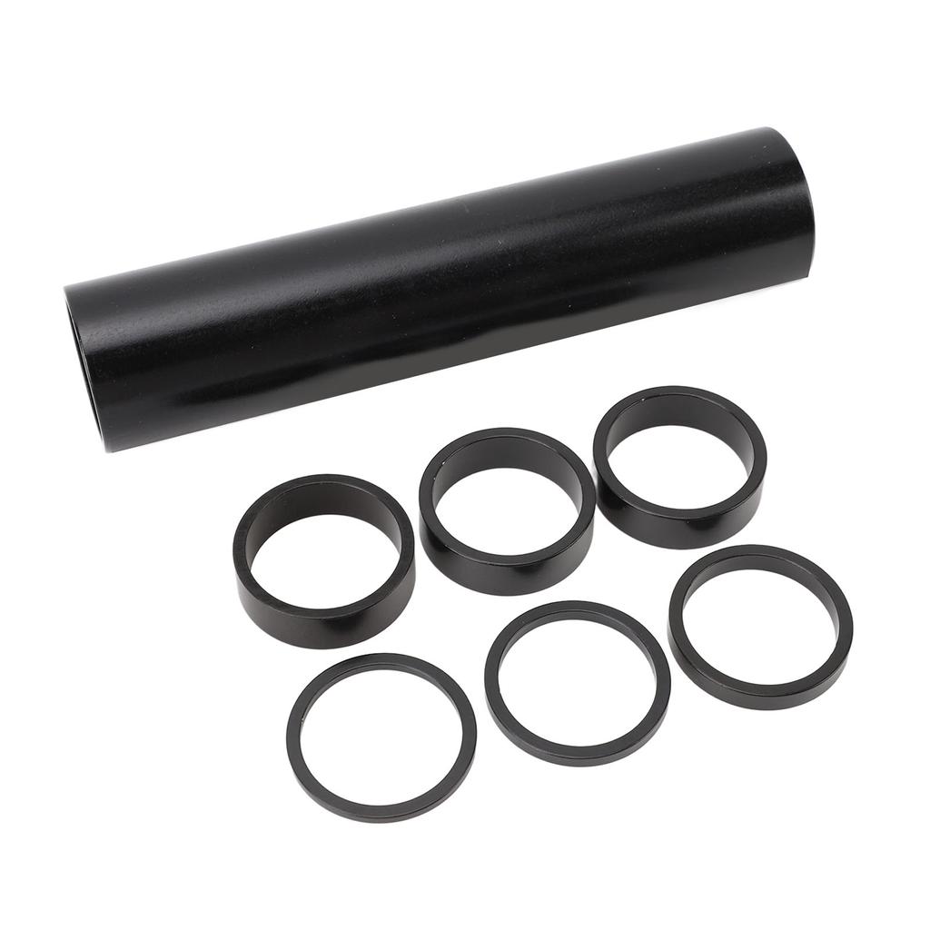 Fahrrad Steuersatz Spacer 28,6 mm Fahrrad Vorderradgabel Unterlegscheibe Aluminiumlegierung Fahrrad Steuersatz Gabel Spacer für Rennräder MTB