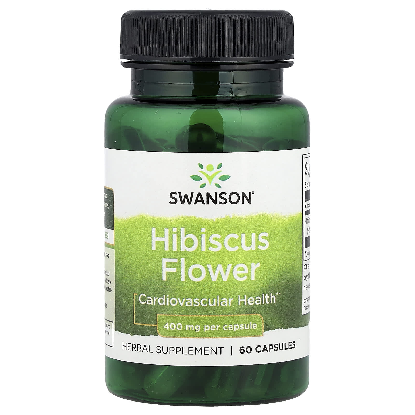 

Hibiscus Flower, 400Mg, 60 Capsules