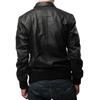 SkinOutfit Men's Genuine Lambskin Black Leather Jacket Stylish Motorcycle Bomber Biker Outerwear MJ 160