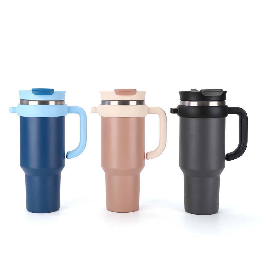 New Double Drink Ice Bula Cup Mug Stainless Vacuum Mug Big Cap Portable Water Cup Durable Durable Useful Useful Secure