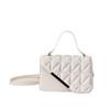 Women's diamond embroidery thread fashion small bag Women's 2025 shoulder messenger bag texture is popular this year portable small square bag