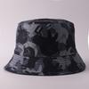 Digital printing small edge bucket hat spring and summer double-sided can wear outdoor sunshade basin hat spot