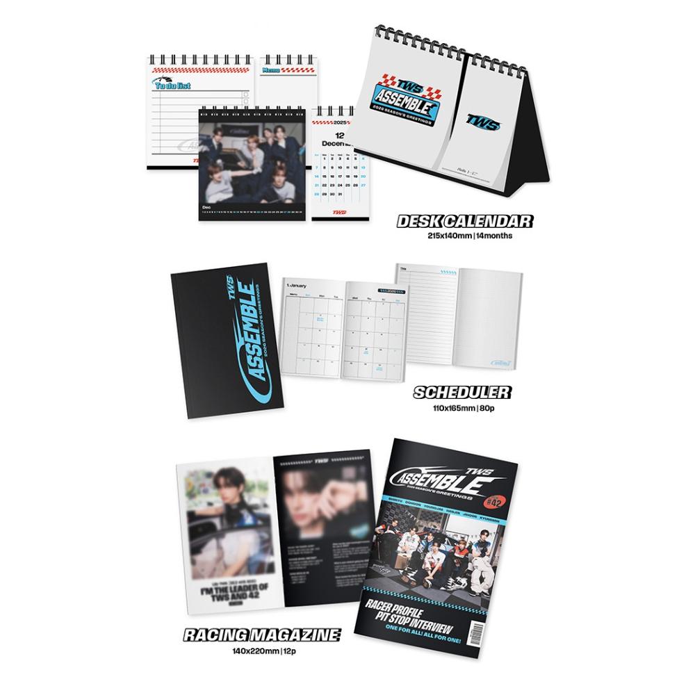 TWS 2026 Season's Greetings & Weverse POB