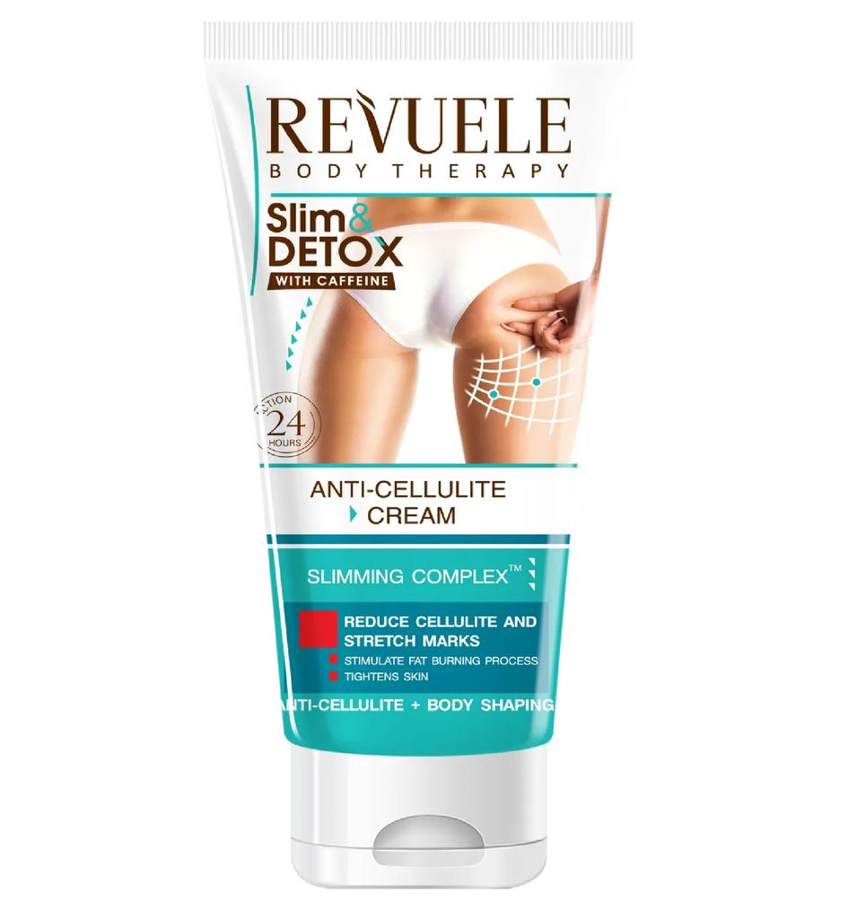 Crème anti-cellulite à la caféine Slim & Detox Revuele 200 ml