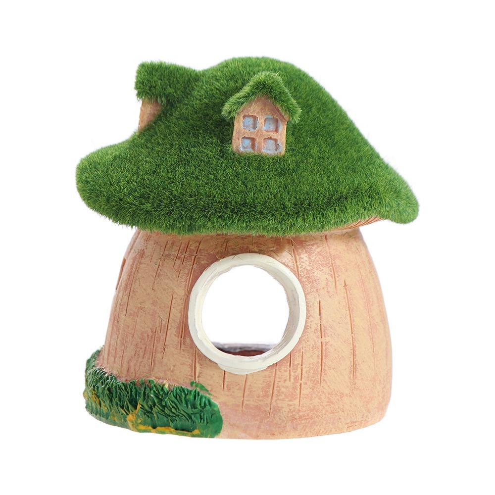 Simulation Fish Mushroom Shelter Decorative Shrimp Hideout Aquarium Mushroom House Aquarium