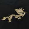 2 Stück Pailletten-Dekoration Gestickter Drachen-Stoffflicken Chinesischer Stil Aufnäher Brautkleid