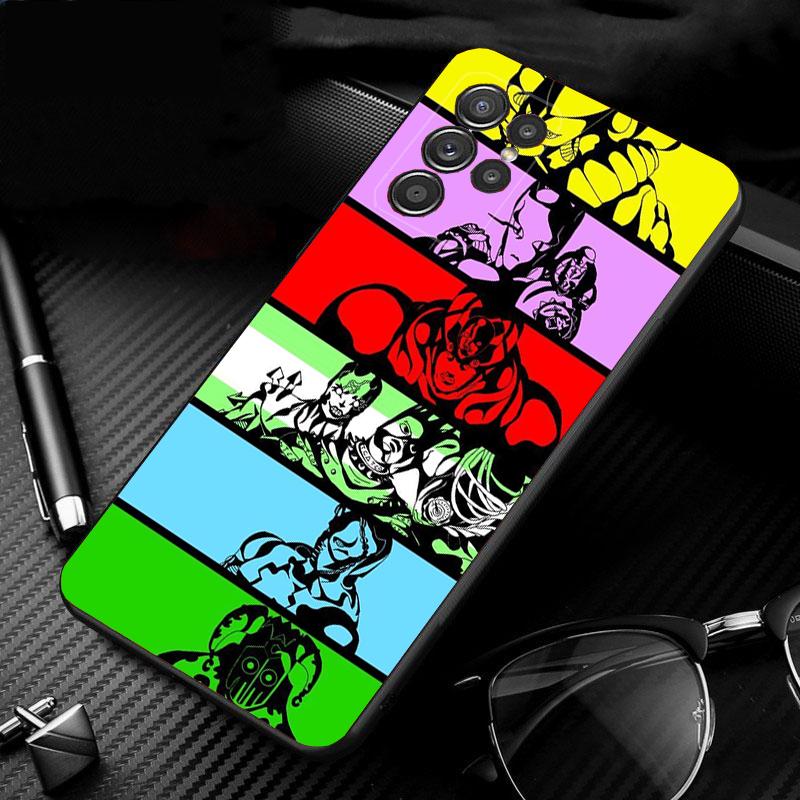 Phone Case For Samsung Galaxy S26 S25 S24 S23 S22 S21 Ultra S24 S23 S22 S21 S25 Plus S24 FE Jojo jolyne and jotaro