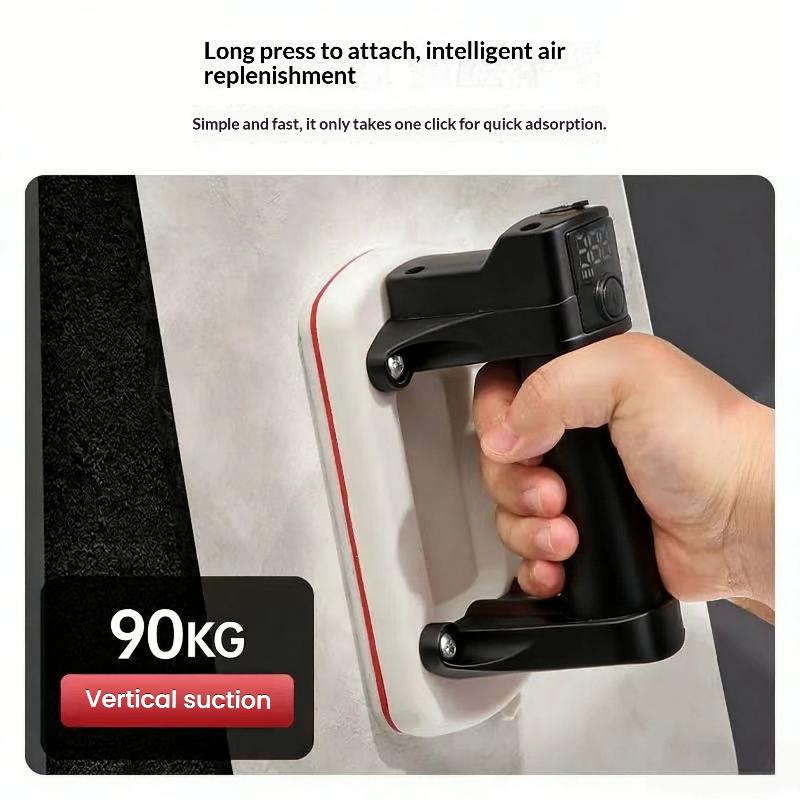 Intelligent Digital Display Electric Glass Tile Suction Cup 1 Set Portable for Travel Trailer Window Installation Tile Adjustment