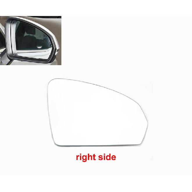 For Volkswagen VW Tiguan X -2024 Replace Auto Side View Mirror Lens Rearview Reflective Lenses Glass with Heating