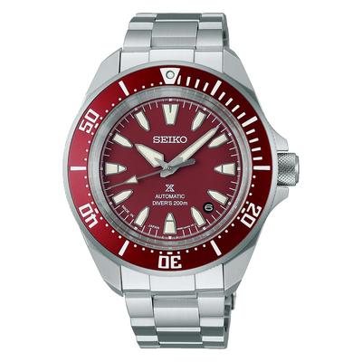 Zegarek PROSPEX Diver Scuba Mechanical SBDY129 Srebrny [Zegarek Seiko] "SAMURAI" Męski
