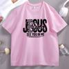 Jesus Let Them See You in Me Tshirt for Unisex Women Christian Bible Faith T Shirt Religious Cotton Short Sleeve Round Neck Tops