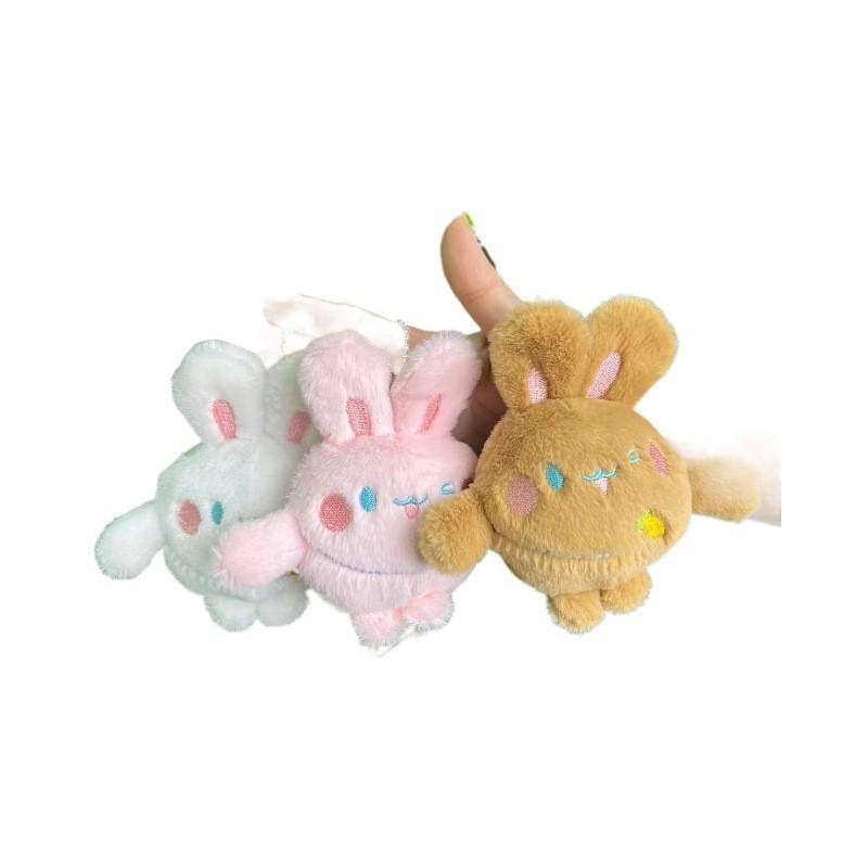 And Cozy Cuddly Rabbit Plush Toy Keychain With Soft Texture And Options Colorful