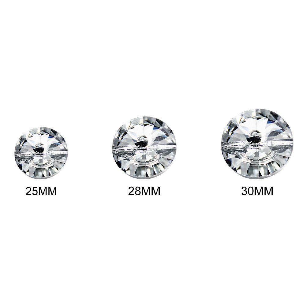 50 szt. Modne kryształowe guziki Rękodzieło Akcesoria do szycia Guziki do koszuli Guziki do odzieży z dżetami