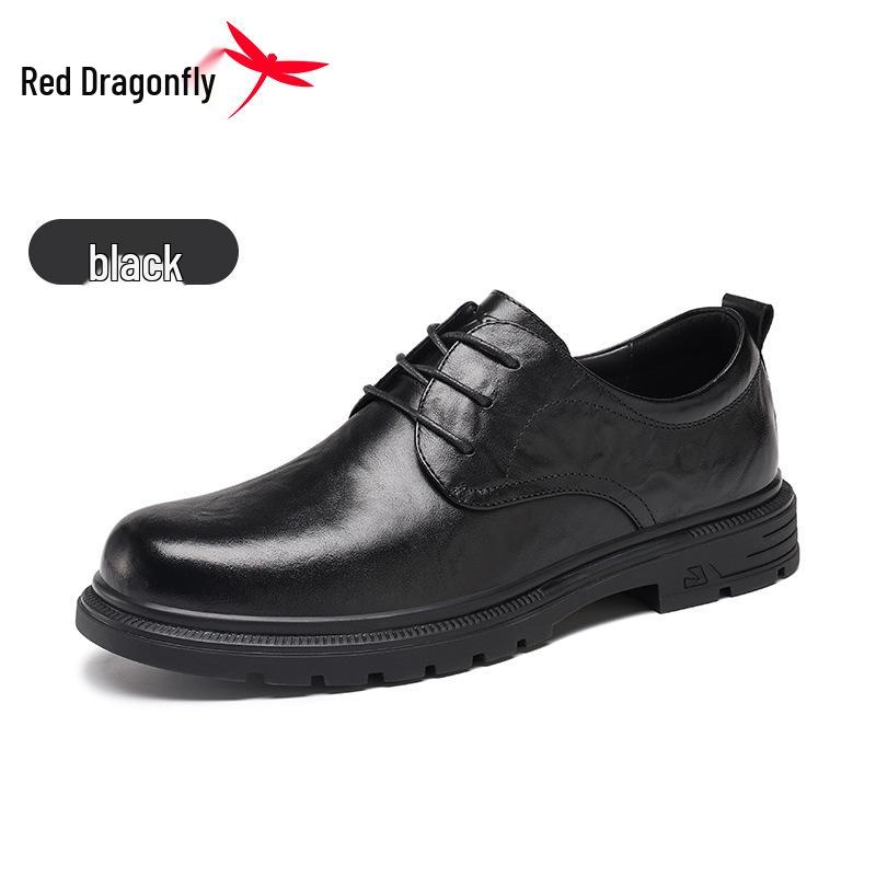 Red Dragonfly Autumn/Winter 2025 Men s Genuine Leather Derby Shoes 39