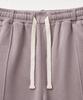 Seteo Cotton Elastic Waist Sweatpants Purple (Type A)
