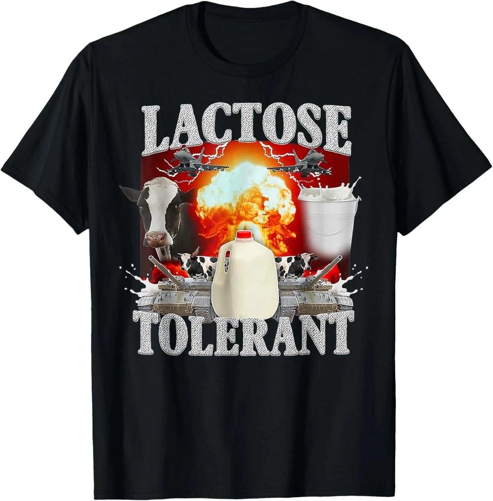 Lactose Tolerant Funny Trending Meme T Shirt