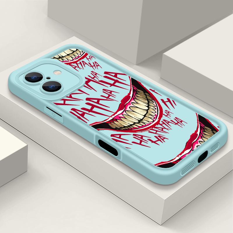 Custodia per Telefono con Fantasia Clown Buffone Per iPhone 16 Pro Max 16e 15 14 13 12 11 XR XS 8 7 Antiurto Morbida Cover in Silicone