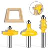 European Picture Frame Line Router Bit Classical Line Frézování Router Bit Poker Router Bit Ladder Fréza 8mm 12mm 1/2inch stopka