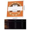 Pack of 6pcs Acoustic Guitar Practice Part Professional 6 Strings Folk Guitar String Steel Core Guitar Strings Wound Set