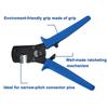 IWISS IWS-3220 Crimping Pliers - Hand Crimper Tool for JST SHD, JAM, TYCO D-100 | Crimp Range 0.03-0.5mm² (AWG 32-20)