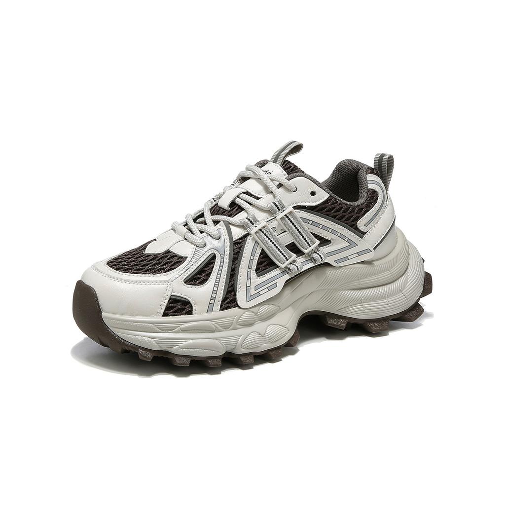 Platform dad shoes new spring show high casual great-looking soft-soled sneakers