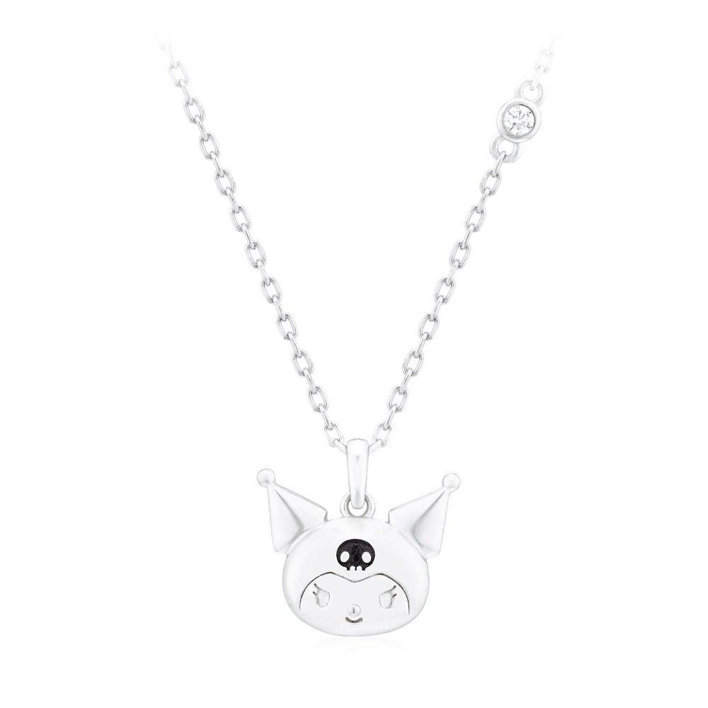 Sawnio Hello Kitty Jewelry Kuromi Signature Necklace Kusn409
