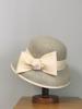 Autumn Winter 100% Wool Hat Bell Hat Women's French Elegant Retro Hepburn Autumn and Winter Celebrity Pearl Wool Felt Bucket Hat