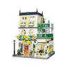 Garden Hotel Street View Model Building Block Set with Flower Language - Girls' Gift Edition