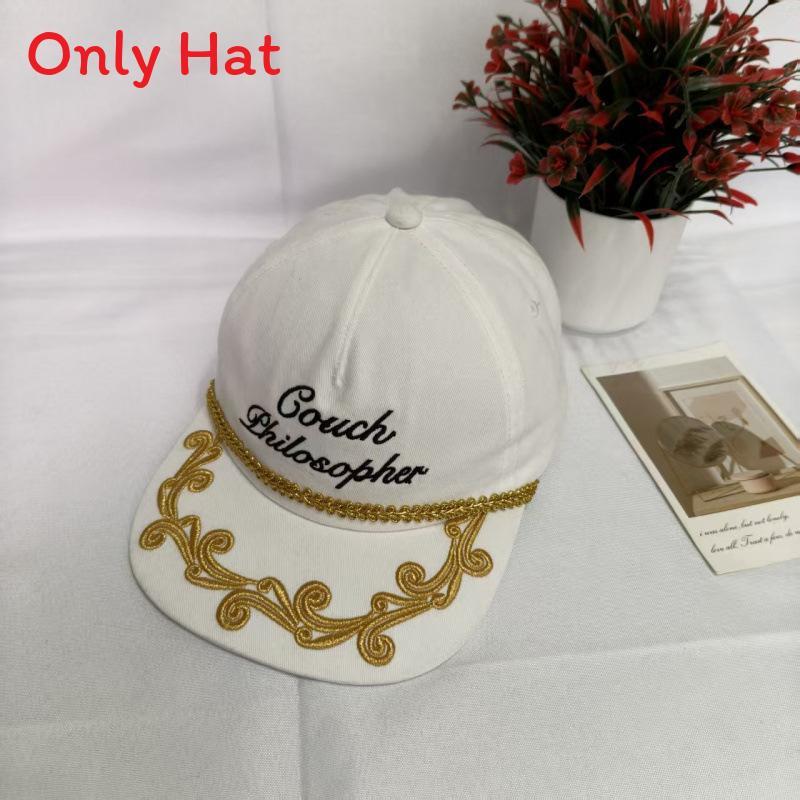 Korean Street Style Embroidered Baseball Cap With Adjustable Fit For Summer Casual Wear