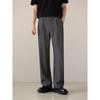 High-end Wear and Drop Casual Suit Pants Men's Ruffian Handsome Ins Trendy Loose and Versatile Floor-mopping Trousers