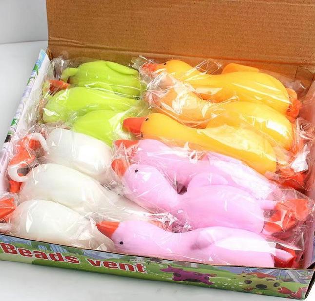 Cross-Border Decompression Toys: Fluid Egg Yolk Pastry, Hamburger Vent & Squirrel Cup. Slow Rebound, Pinch & Squeeze for Stress Relief.