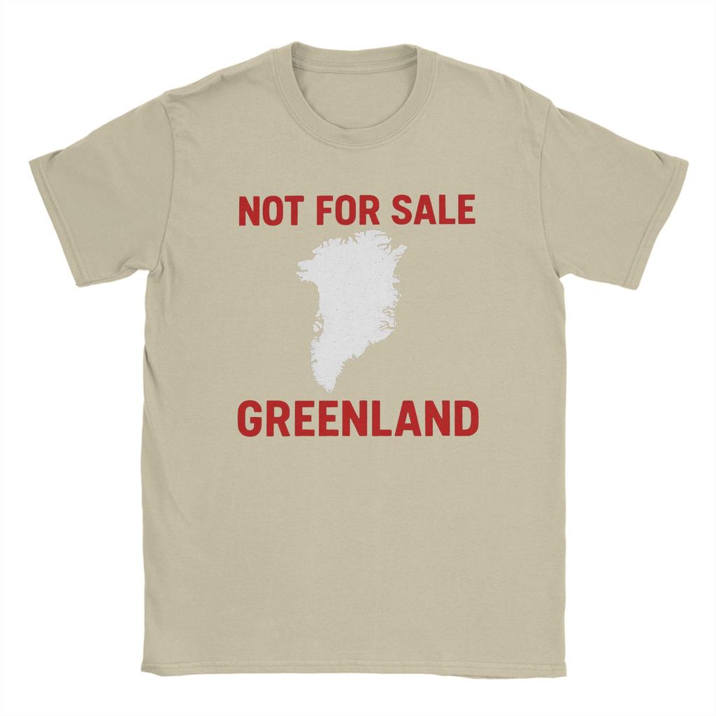 Greenland  Cotton TShirt For Men Summer  Vintage T Shirts Comfortable Trending Tee Shirt Big Size Print Tops