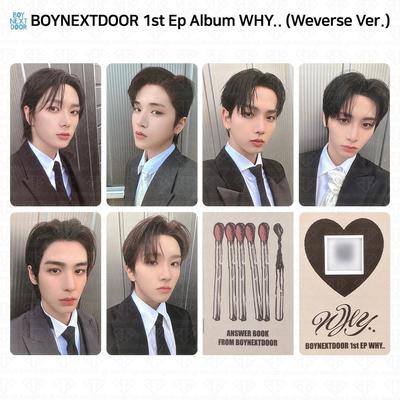 1st Ep Album WHY.. Weverse Ver. Photocard Answer Book QR Code KPOP