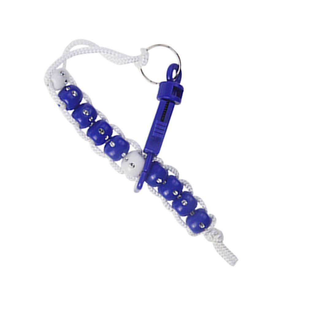 Golfs Beads Score Counter Golfs Stroke Score Count Keeper Putting Score Counter with Clip for Referee Caddy Golfers
