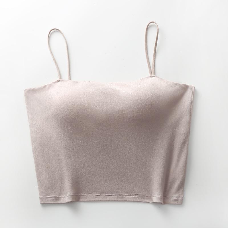 

Женский топ-слинг из чистого хлопка со встроенным бюстгальтером XL [115-135 lbs]