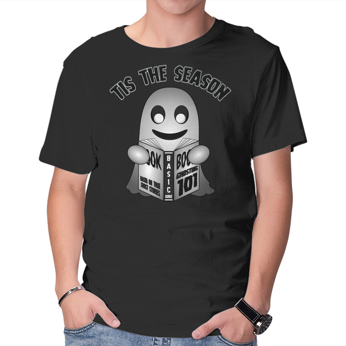 Unisex Crew Neck T-Shirt Ghosting Season Graphic Short Sleeve Casual Tee XXL