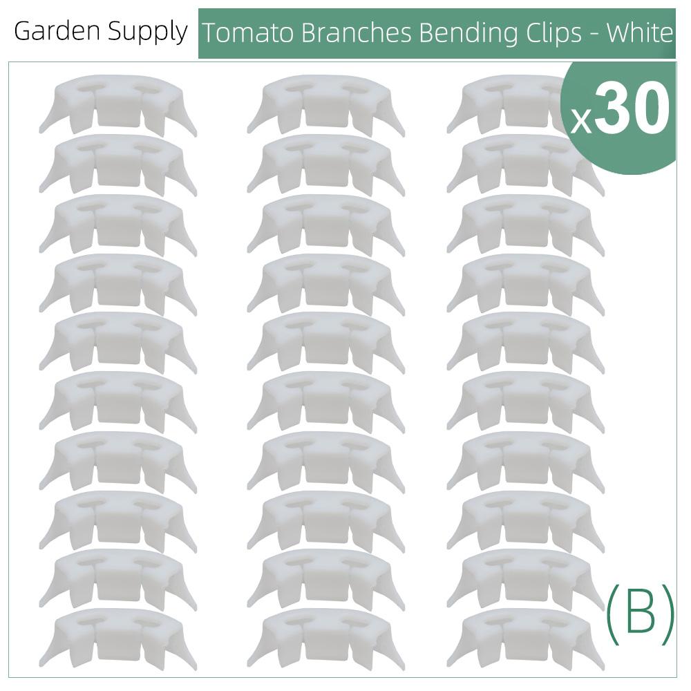 

30PCS Plant Bender Plastic Tomato Branches Bending Clips Garden Greenhouse Support for Low Stress Training Trainer for Climbing