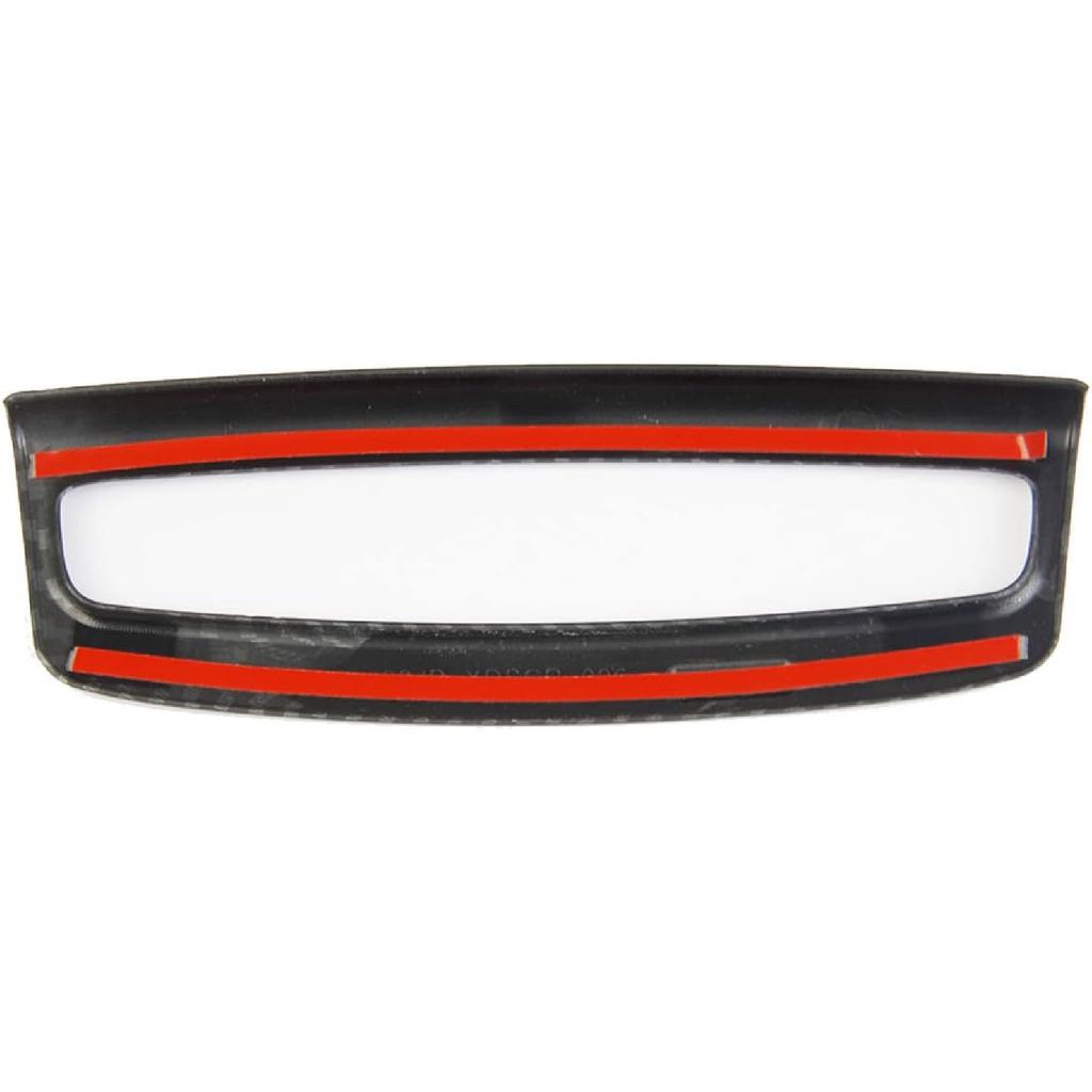 Korlot Carbon Fiber Center Console Armrest Button Cover Trim for Hyundai Tucson/Santa Cruz 2022-2024