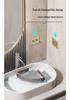 Punch-Free Bathroom Corner Triangle Shelf