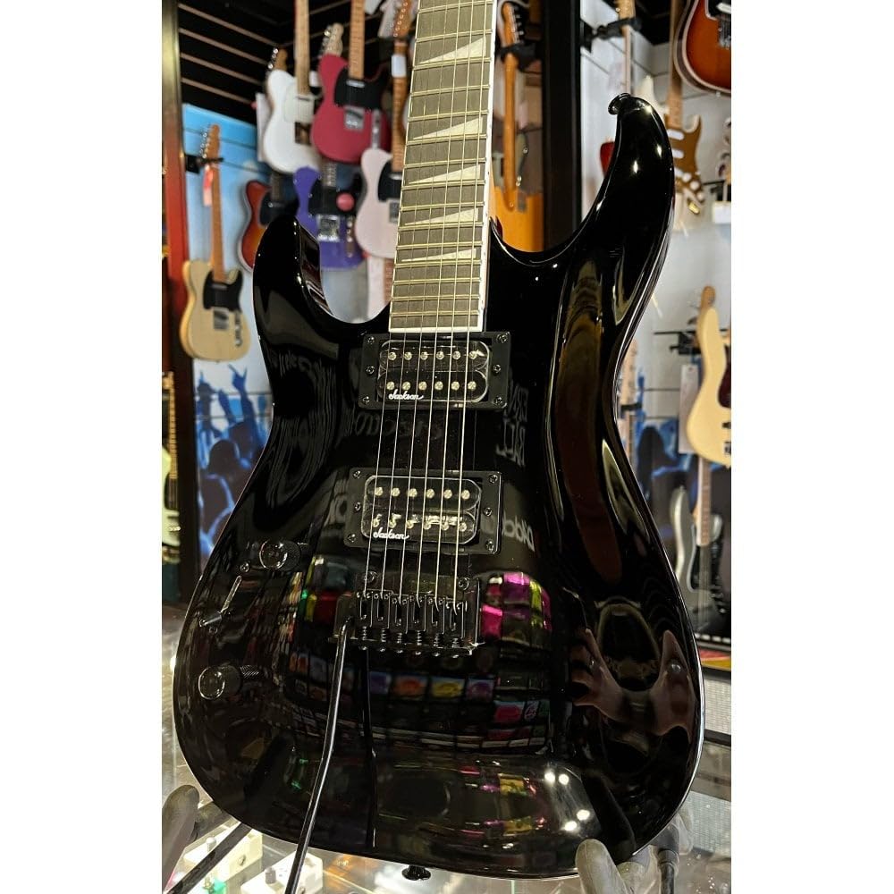 Jackson JS Series Dinky Arch Top JS22 DKA LH Gloss Black Electric Guitar