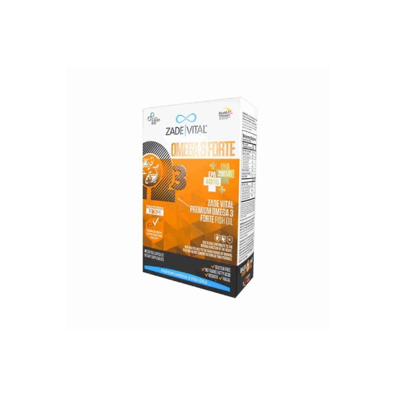

Omega 3 Forte 40 Soft Capsules