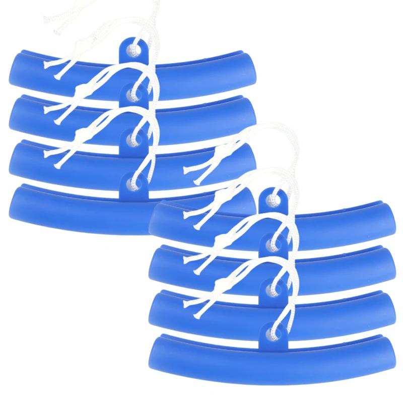 1/4/8PCS Car Red Wheel Guard Rim Protectors Auto Wheel Rim Protector Tyre Guard Tire Tyre Changer Savers Wholesale Accessories