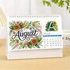 2026 Calendar Diamond Painting Calendar Set with Irregular Shaped Diamonds DIY Diamond Art Desk Calendar for Home Office