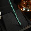 Heißer Verkauf 925 Silber Armband, Damen Paraiba Farbe Tennisarmband, Damen Frisch Hochwertiger Ewiger Schmuck
