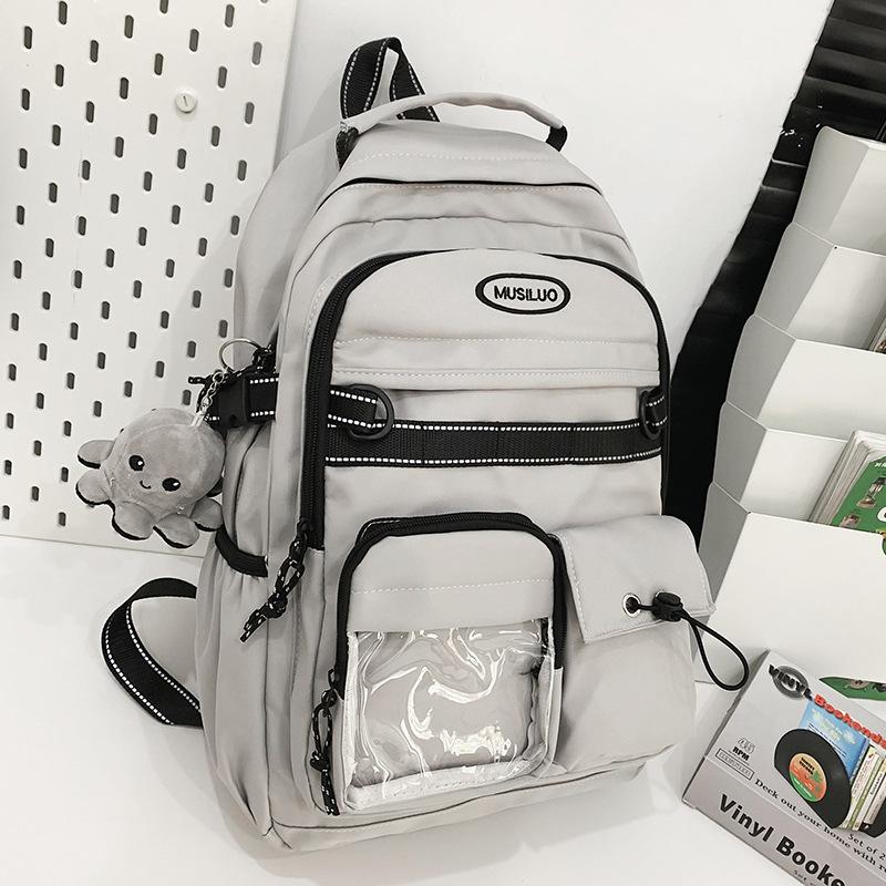Children's Schoolbags Elementary Schoolbags Girls Junior High Schoolbags Men's Pain Bags Backpacks