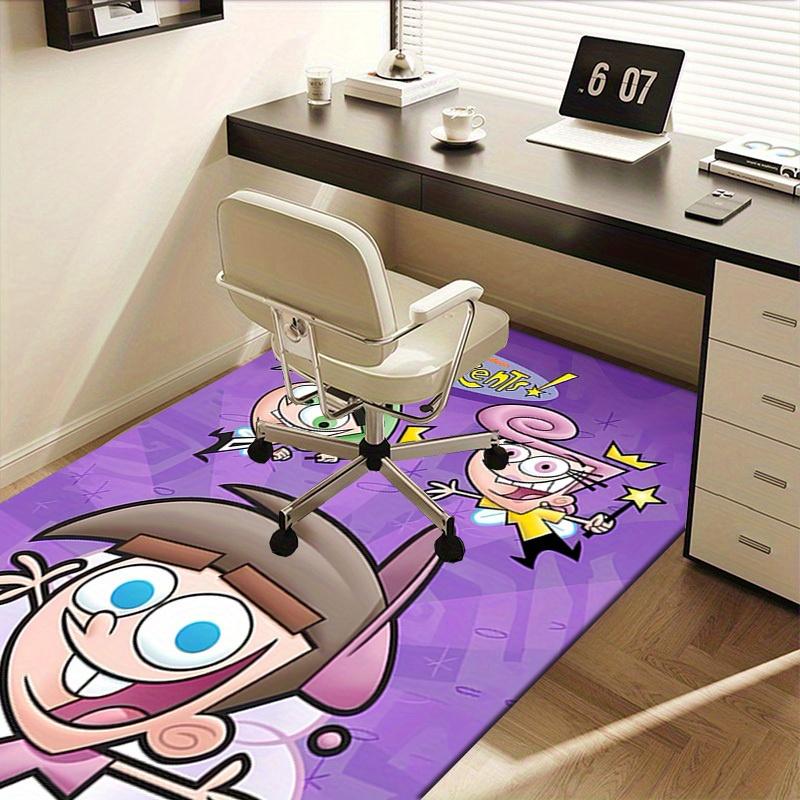 The Fairly Oddparents Office Carpet Soft Polyester Entrance Carpet Washable Non Slip Machine Washabl
