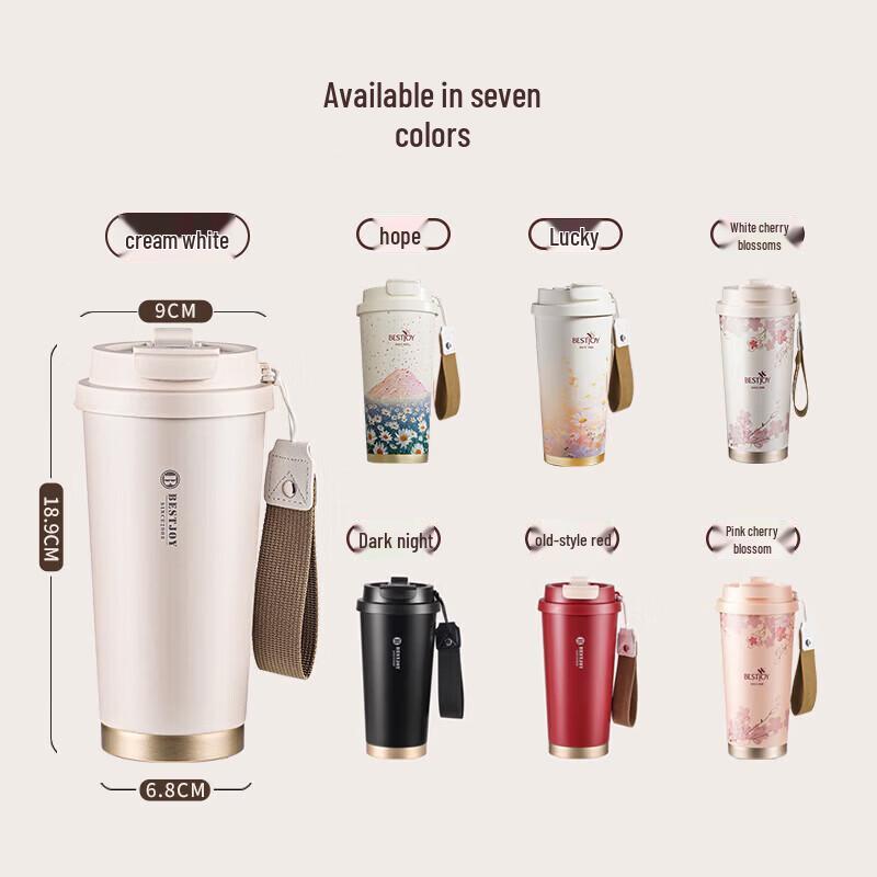 FUGUANG 520ml 316 Stainless Steel Insulated Coffee Mug