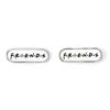FRIENDS TV Show Set of 3 Earring Studs; Frame, Coffee Cup, & FRIENDS Logo