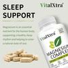 Magnesium complex supplement, beneficial for brain health, 120 capsules